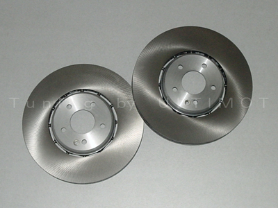 ZWEITEILIGE SPORTBREMSSCHEIBEN MERCEDES W210 E55 CLK55 C43 AMG VORN 334 x 32 mm