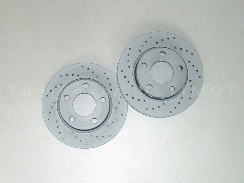 GELOCHTE SPORTBREMSSCHEIBEN VW PASSAT 3BG 1,9TDI 2,0 2,5TDI V6 VORN 312 x 25 mm